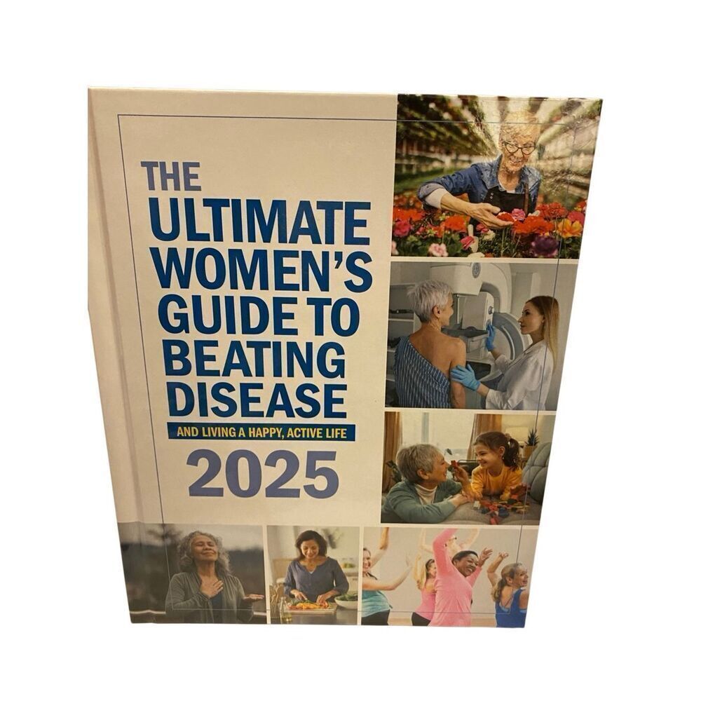 New Ultimate Womens Guide Beating Disease 2025 Hardcover Health Book Belvoir